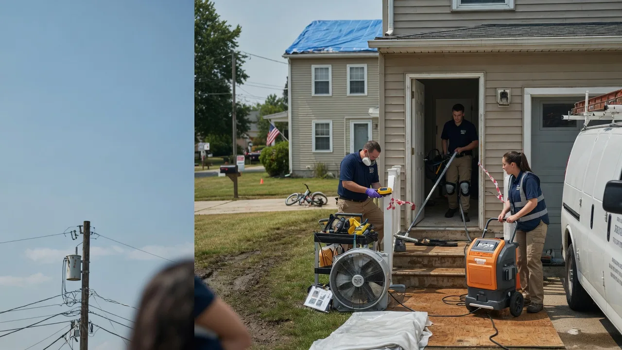 Water Damage Repair in Crown Point, IN near me